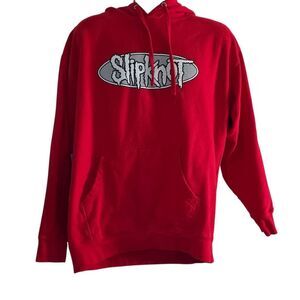 Slipknot Men's Size XL Red White Don't Ever Judge Me Hoodie